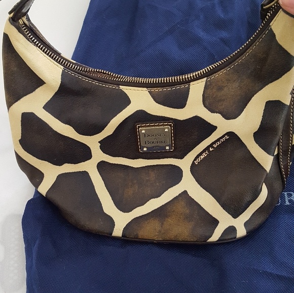 Dooney & Bourke Handbags - Dooney and Bourke Giraffe print purse w/dust bag